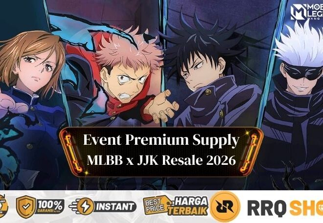 Event Premium Supply MLBB x JJK Resale 2026