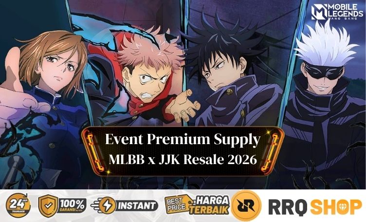 Event Premium Supply MLBB x JJK Resale 2026