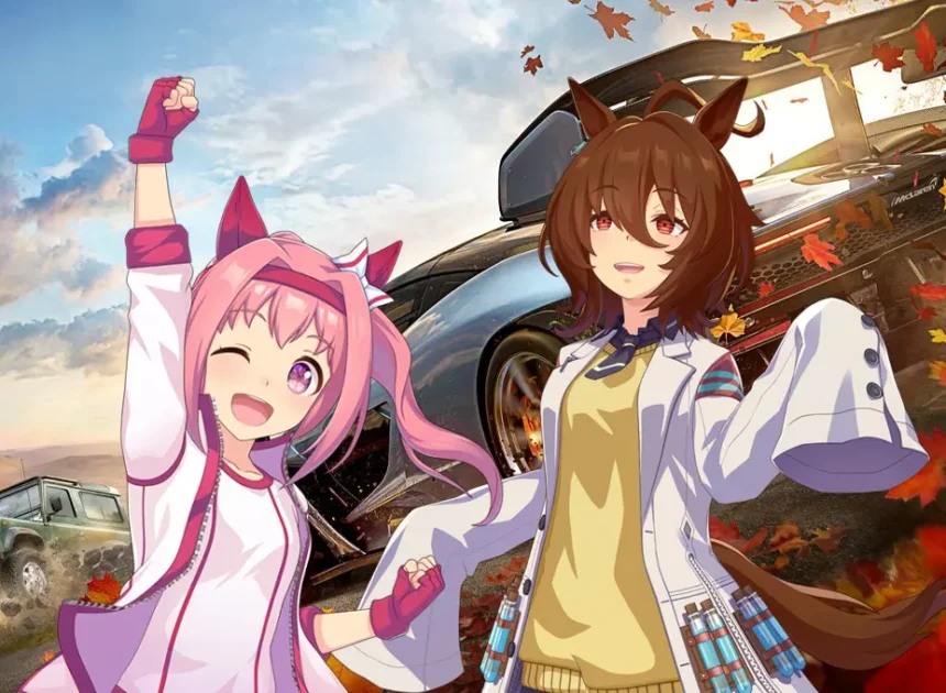 Forza Horizon 4 Tapi Mobilnya Diganti Jadi Umamusume